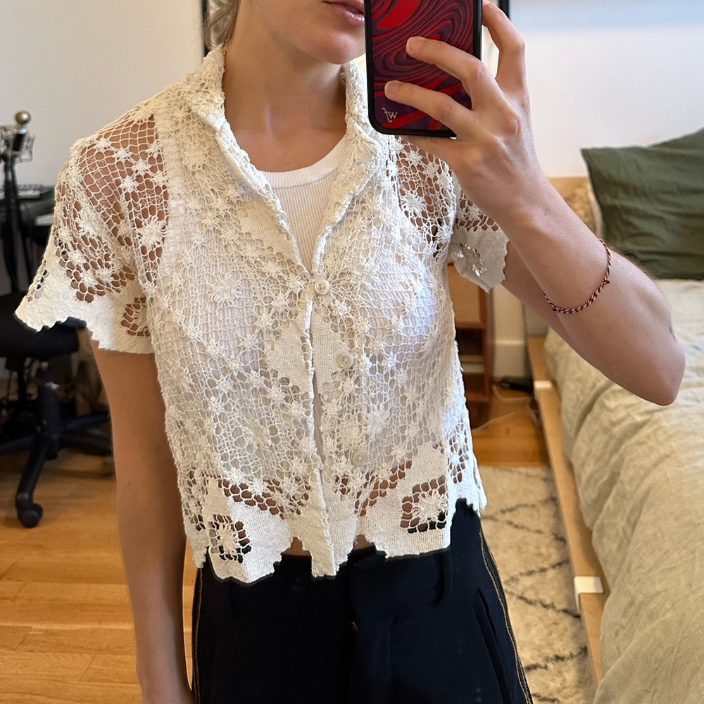 Bode crochet top